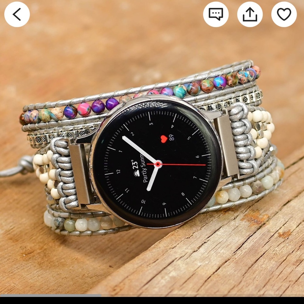 Smart watch band